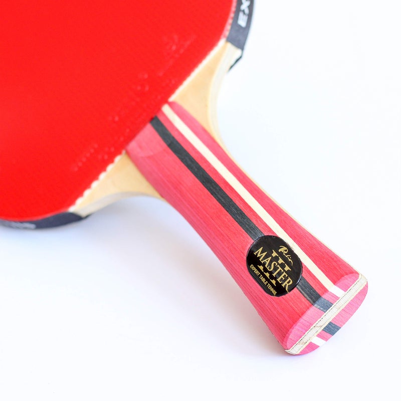 Expert Table Tennis Palio Master 3.0 Table Tennis Racket & Case | ITTF-Approved Intermediate Ping Pong Paddle | Allround Speed, Spin and Control - Image 3